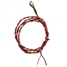 EarthX 12V-5MM LED Fault Light Panel Mount Indicator